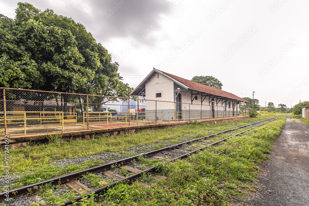 antiga estação ferroviária na cidade de Buenópolis, Estado de Minas Gerais, Brasil antiga estação ferroviária na cidade de Buenópolis, Estado de Minas Gerais, Brasil
