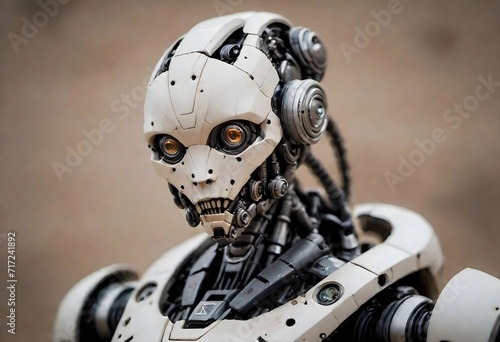 realistic photo of a futuristic robot © OMAR
