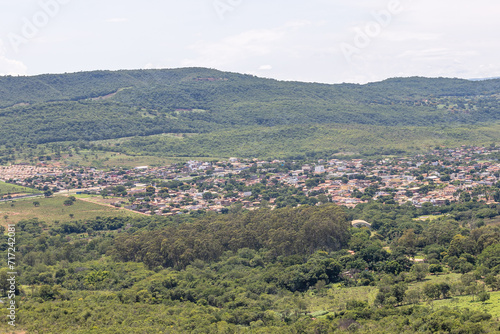 mirante natural na cidade de Buenópolis, Estado de Minas Gerais, Brasil