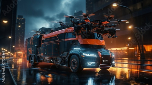 Skyward Revolution: Autonomous Vehicles and Drones in 3D Glory