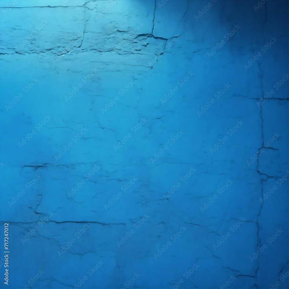 Fototapeta premium Blue concrete wall textures for background