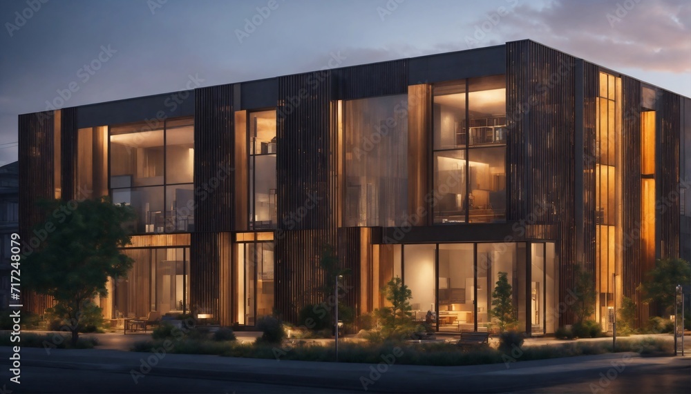 Obraz premium Modern buildings