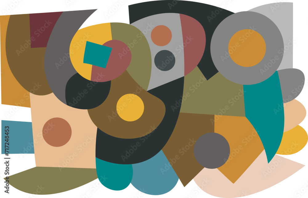 Naklejka premium colorful abstract art