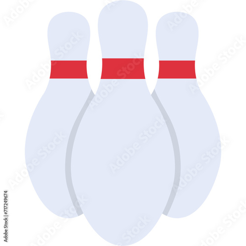 Bowling Pin Flat Icon
