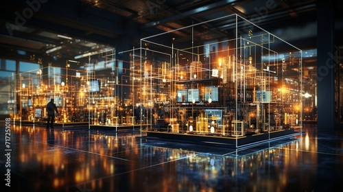 Connected Efficiency: Navigating the Future with Industrial Internet of Things (IIoT) © Yaiza Canvas
