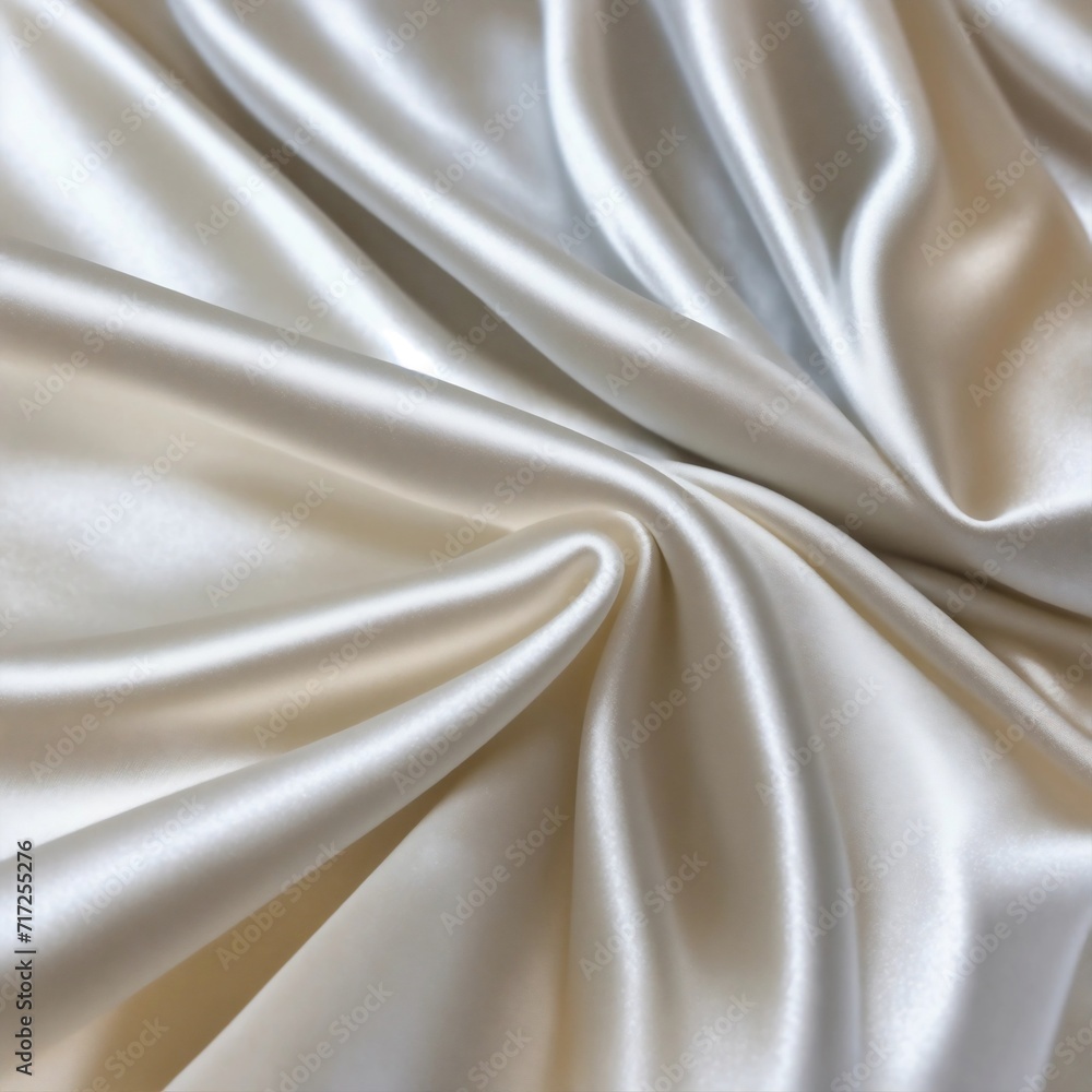 Obraz premium Texture background of white satin