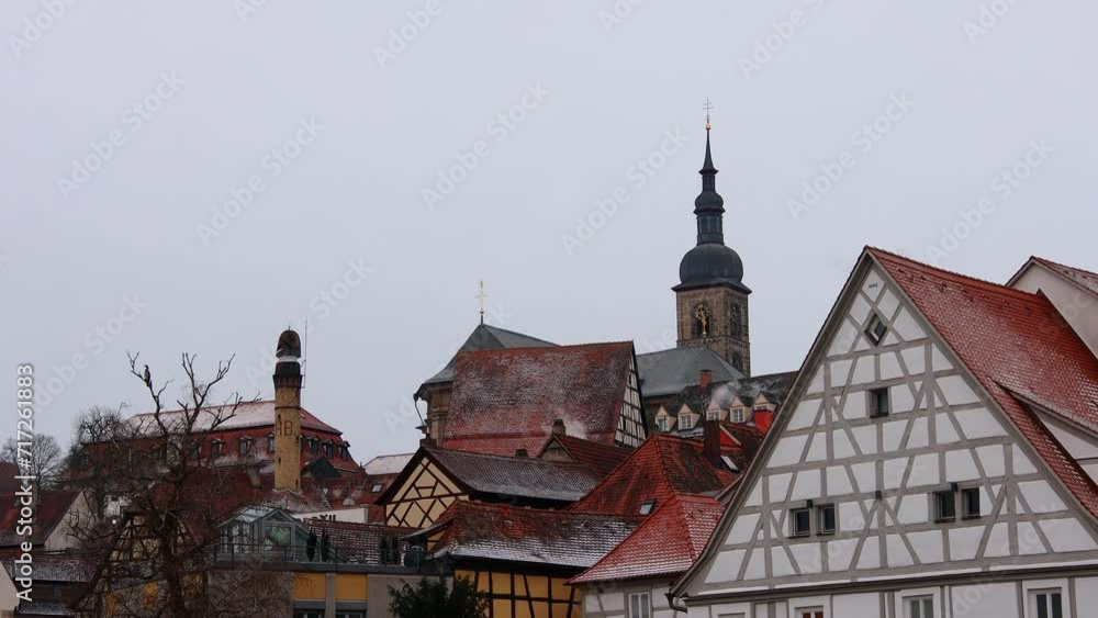 bamberg germany in winter 4k 25fps video bamberg germany in winter 4k 25fps video