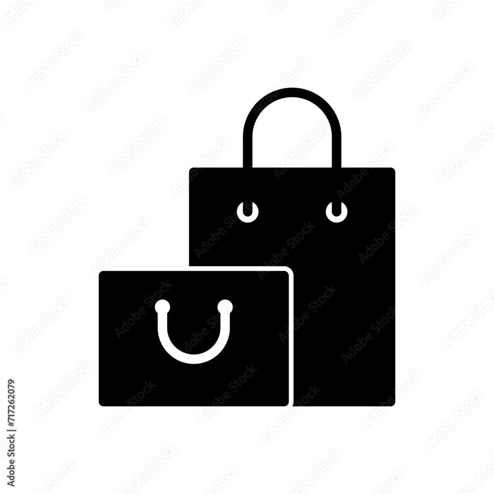 Shopping bag icon vector. shopping icon vector Shopping bag icon vector. shopping icon vector