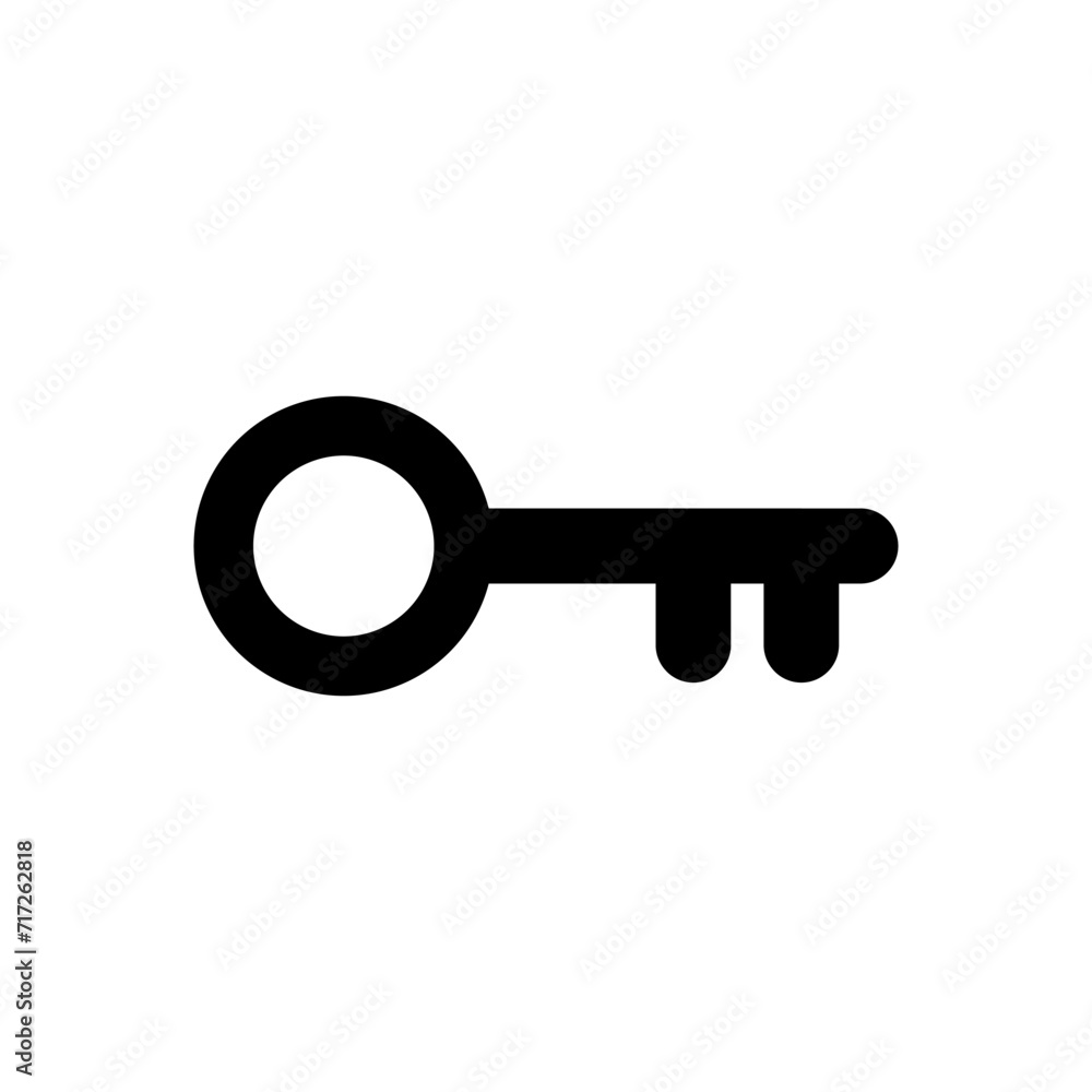 Key icon vector. Key vector icon. Key symbol Key icon vector. Key vector icon. Key symbol