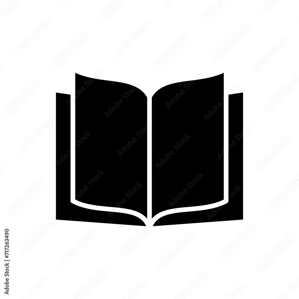 Book icon vector. open book icon vector. ebook icon Book icon vector. open book icon vector. ebook icon