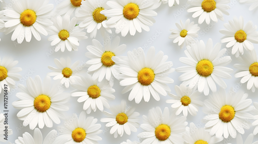 Daisy white flowers background Daisy white flowers background