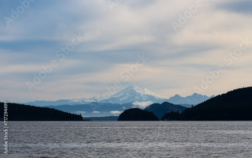 Mt. Baker from the San Juan Islands near Lopez Island