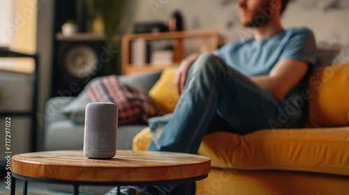 Small Portable Wireless Speaker Assistant

 photo