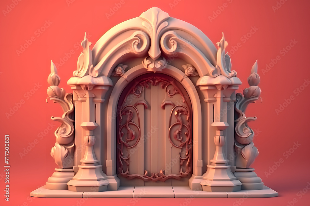 3d rendering of Enchanted Gateway Portal
