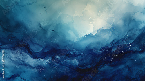 Ethereal Marine Cloudscape Wallpaper