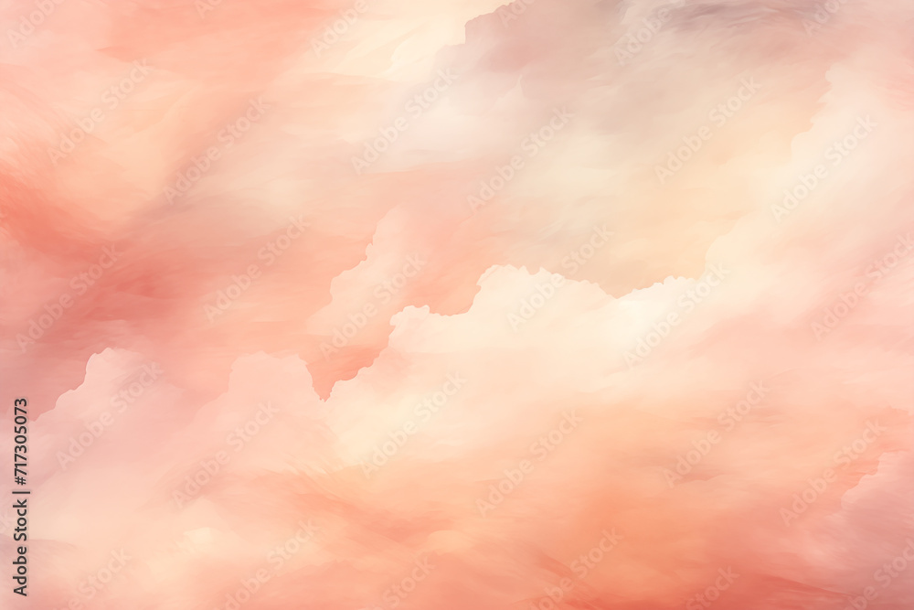 Watercolor Clouds Abstract Background