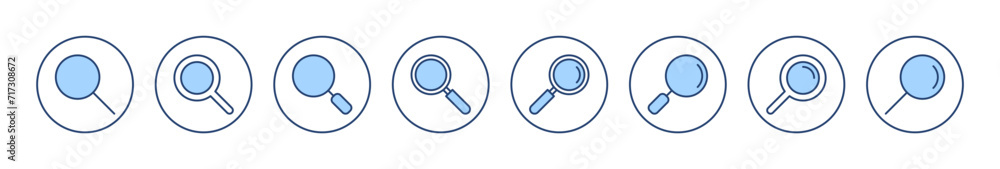 Search icon vector. search magnifying glass sign and symbol Search icon vector. search magnifying glass sign and symbol