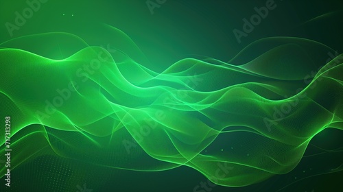 Green Gradient Blur flare Abstract backgrounds 
