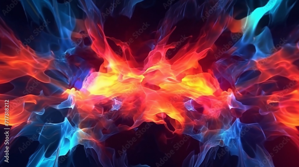 Abstract digital background Can be used for technology Ai Generative