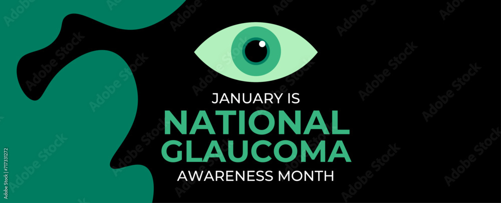 National Glaucoma Awareness month is observed every year in january. January is Glaucoma Awareness Month. Eye health, vision care concept for banner, cover, poster, flyer design. Vector illustration. National Glaucoma Awareness month is observed every year in january. January is Glaucoma Awareness Month. Eye health, vision care concept for banner, cover, poster, flyer design. Vector illustration.