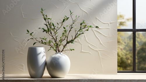 Enchanting Botanical Décor: Evoking the Freshness of Nature within Your Home, generative AI