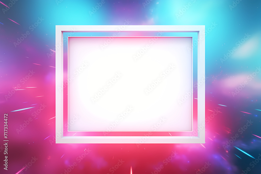 frame with bright colored edges frame with bright colored edges