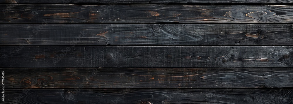 Black wooden texture. Black wood background Black wooden texture. Black wood background