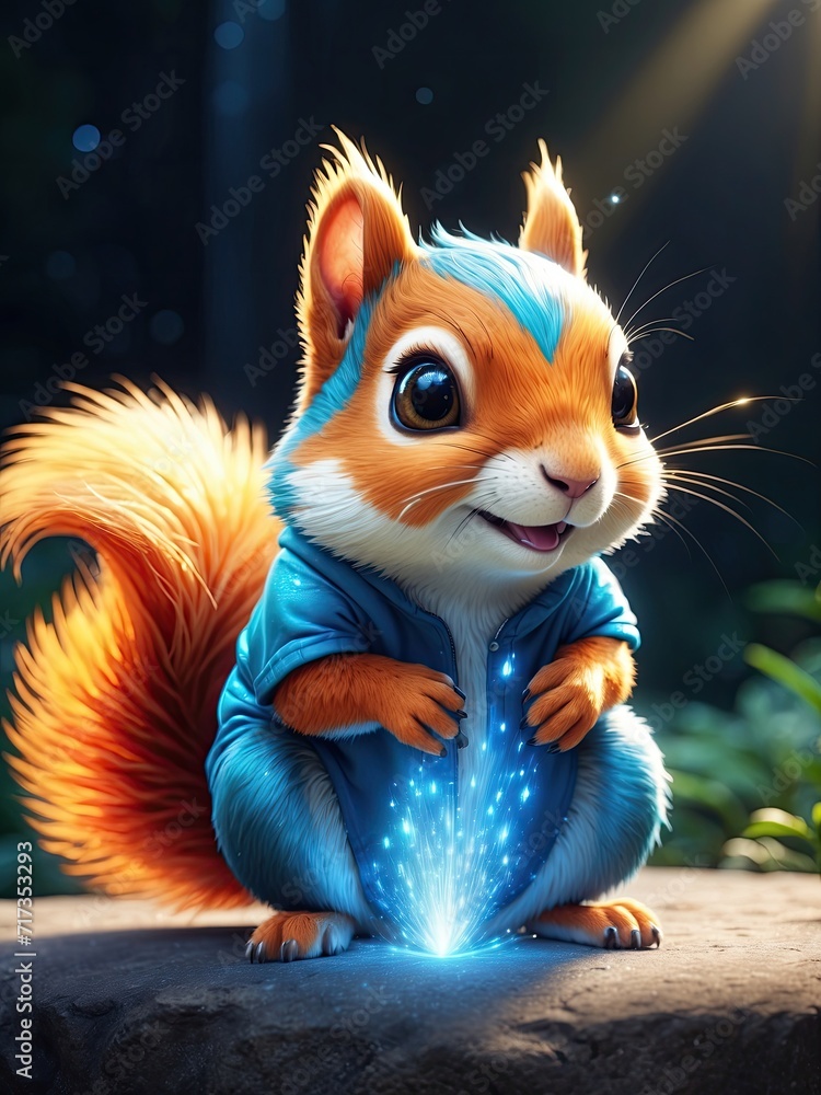 Cute Fantasy Creature Illustration For Wallpaper Design Cute Fantasy Creature Illustration For Wallpaper Design