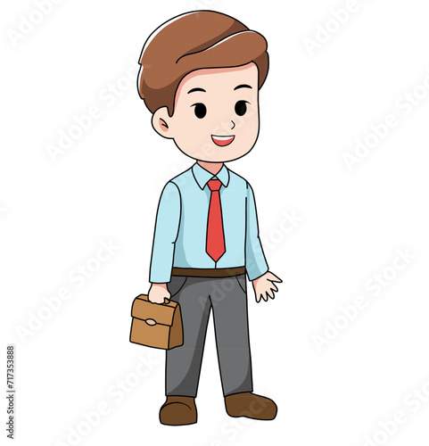 businessman with briefcase