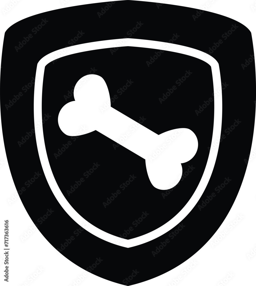 Strong healthy bones icon. Bone protection sign. Bones strength symbol. flat style. Strong healthy bones icon. Bone protection sign. Bones strength symbol. flat style.