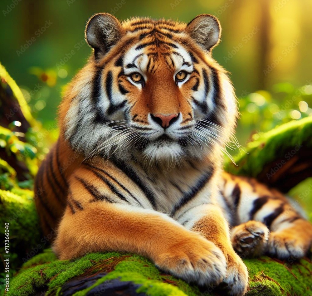 Portrait Of Tiger In The Jungle (1) 1