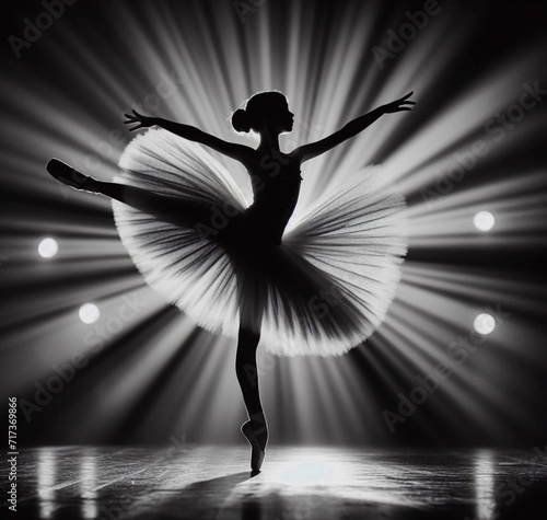 Dancing Girl Silhouette (4) 1