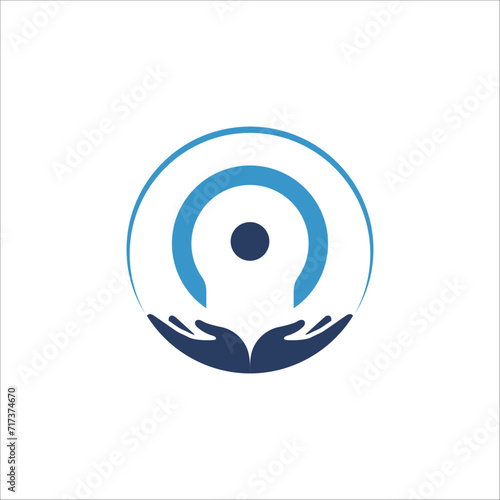 radiology care services health logo design icon element vector suitable for healthcare business