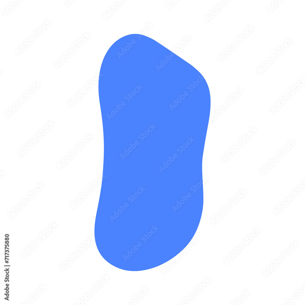 blue shape element blue shape element