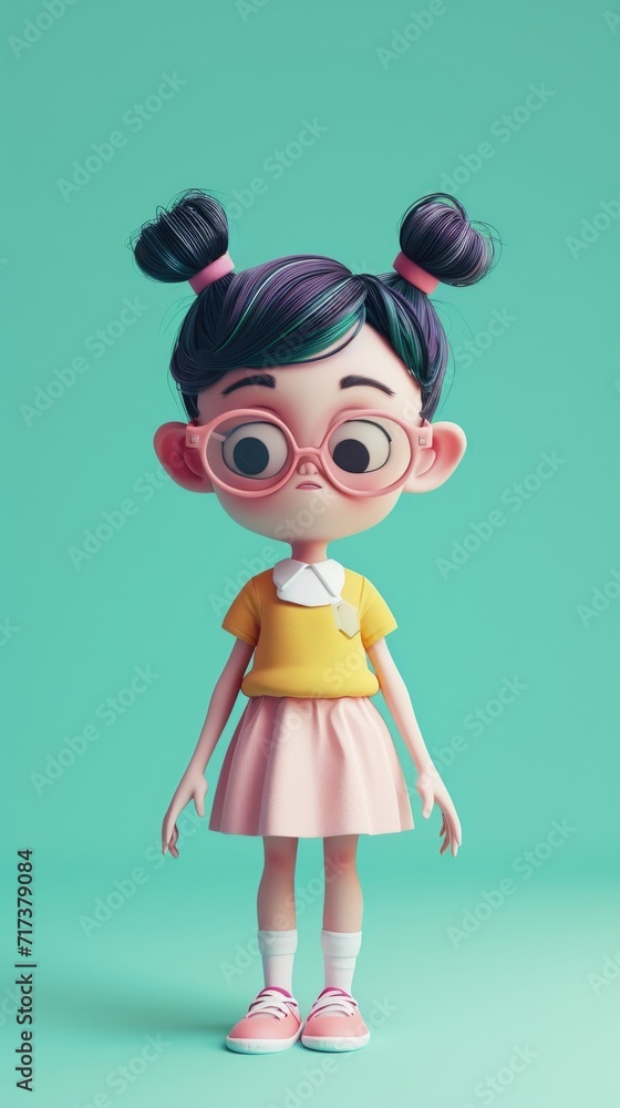 Cartoon digital avatars of Enchanting Eli Cartoon digital avatars of Enchanting Eli