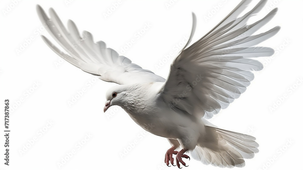 Fototapeta premium White dove