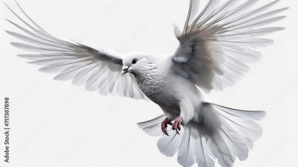 Fototapeta premium White dove
