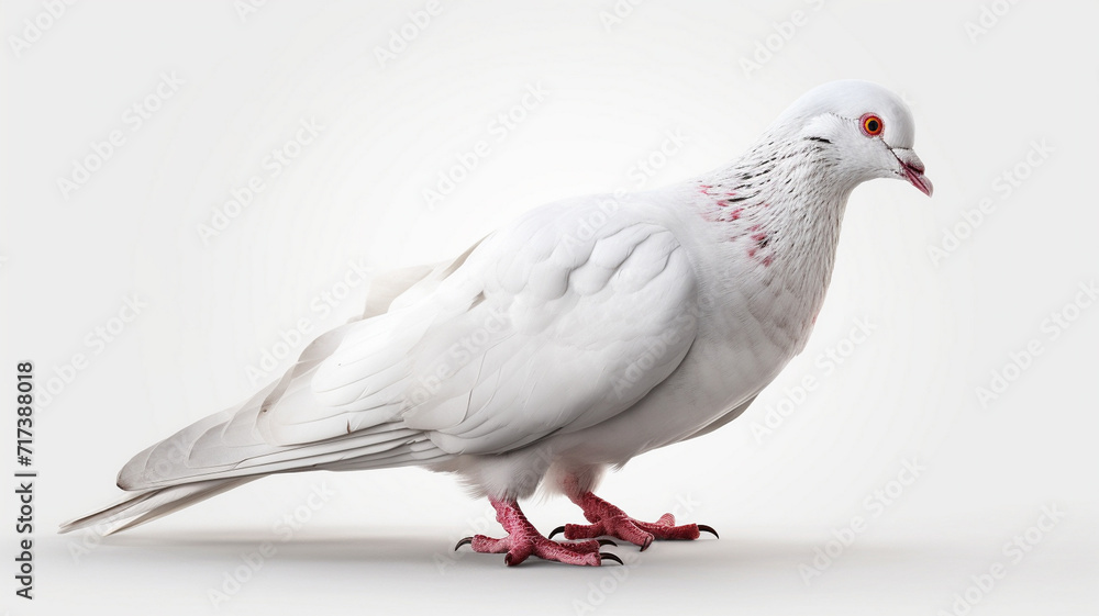 Naklejka premium White dove