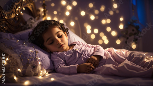 Baby Cute sleeping indoors beauty © itnozirmia