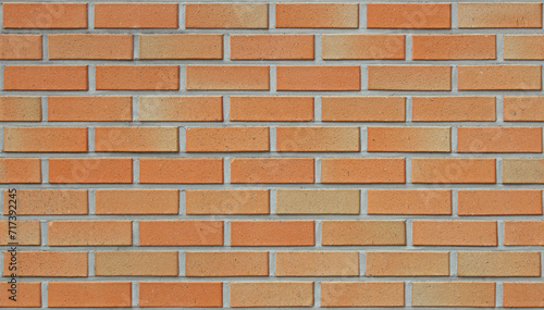 brick pattern of orange color 