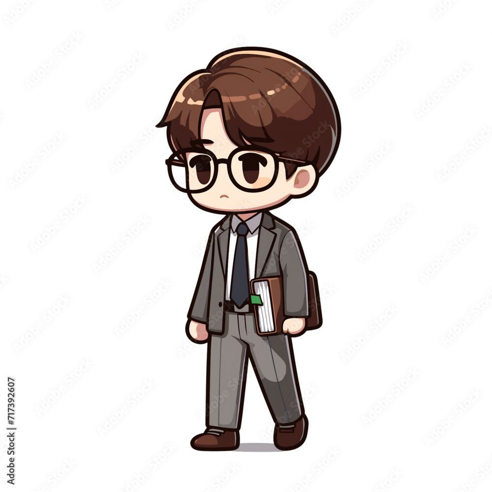 cartoon professional man walking cartoon professional man walking