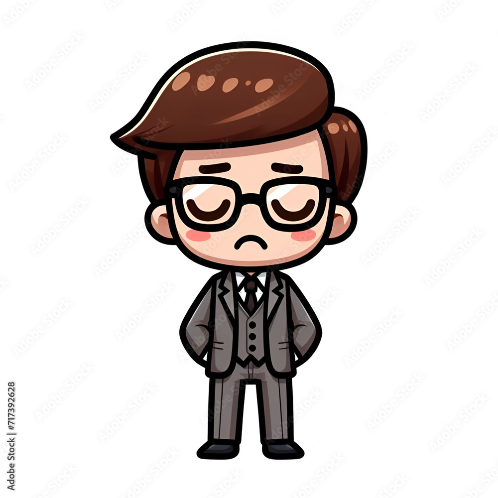 a character expressing sad and denied a character expressing sad and denied