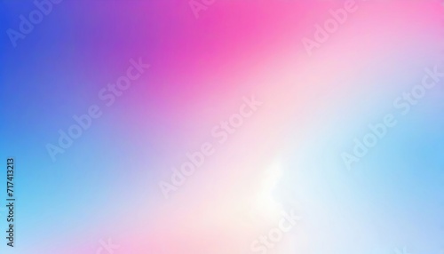 Vivivd blue pink purple Holographic Unicorn Gradient colors soft blurred background photo