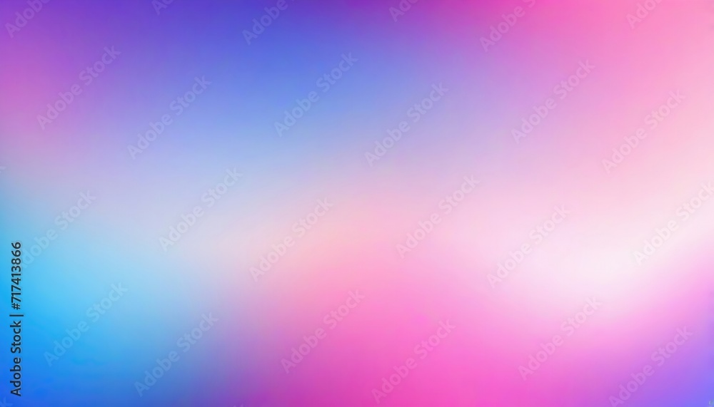 Vivivd blue pink purple Holographic Unicorn Gradient colors soft blurred background	
