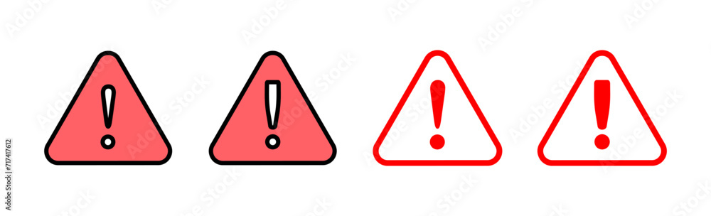 Exclamation danger sign illustration. attention sign and symbol. Hazard warning attention sign Exclamation danger sign illustration. attention sign and symbol. Hazard warning attention sign