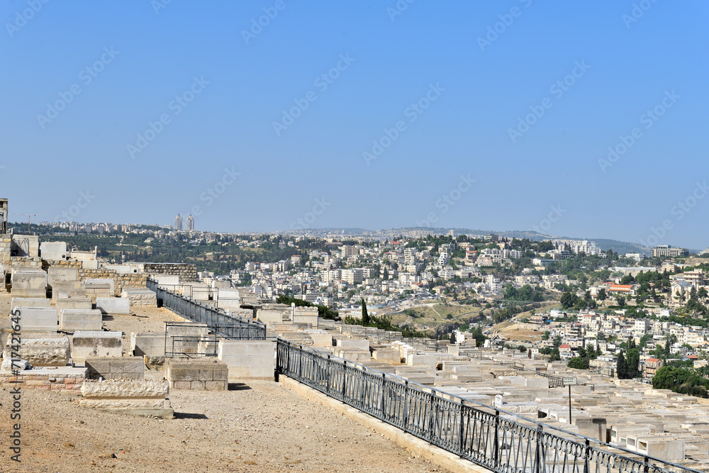 Obraz premium view of the Jerusalem city