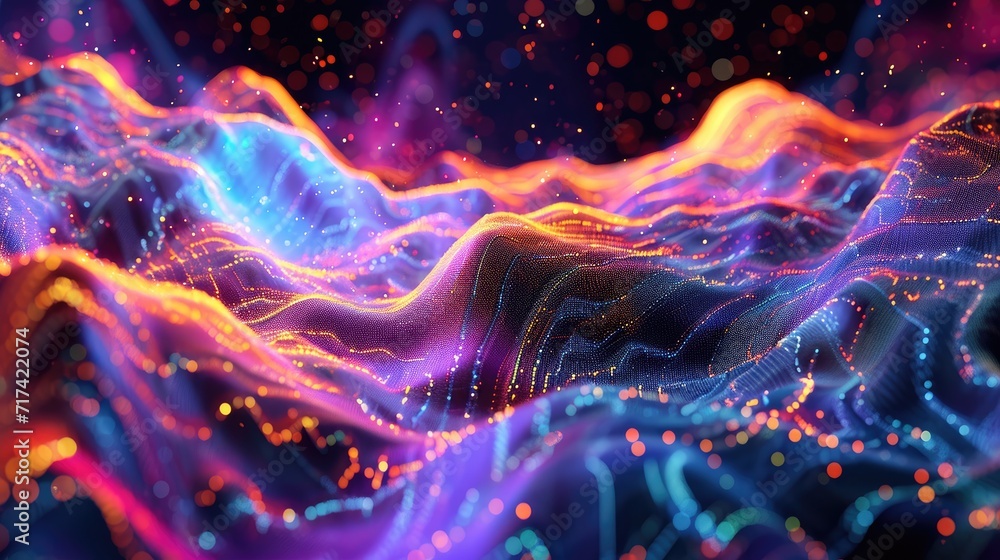 raw data flowing through the digital veins 3d abstract background raw data flowing through the digital veins 3d abstract background