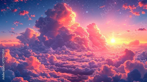 Beautiful Sky Background  Background Banner HD