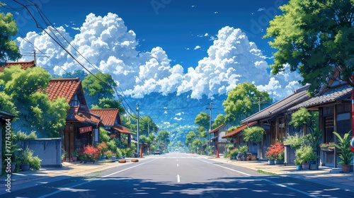 Blue Sky Summer Seasons Thailand, Background Banner HD