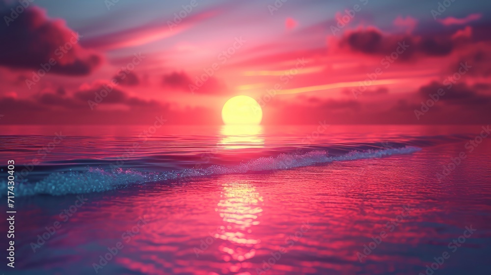Blurred Sunset Background Defocus Abstract, Background Banner HD